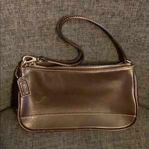 Coach Hampton leather small shoulder bag